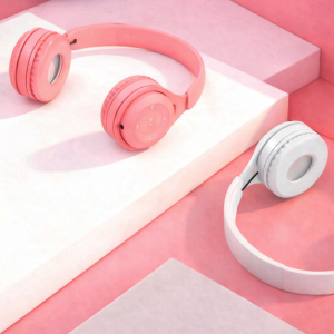 Tai Nghe Bluetooth P2961 / P47 / Y08 Không Dây, Tích Hợp Microphone, âm Bass Sâu, Màu Sắc đáng Yêu