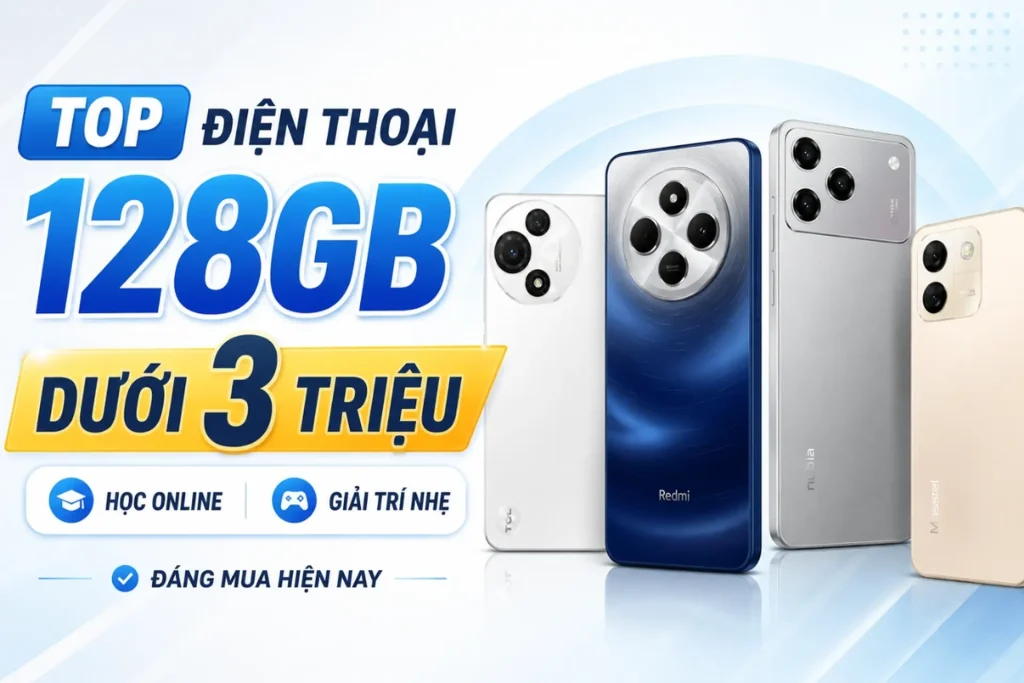 máy cũ 128gb dưới 3 triệu đáng mua