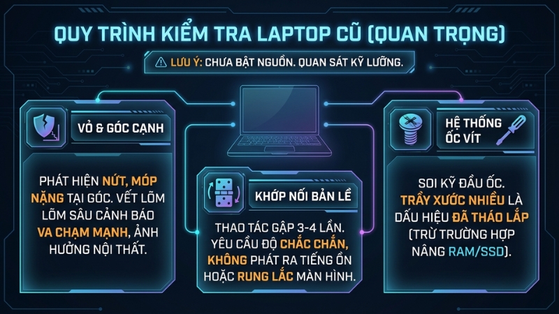cách kiểm tra linh kiện máy tính cũ