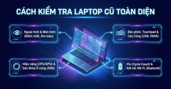 cách kiểm tra linh kiện máy tính cũ
