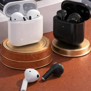 Tai nghe không dây Pro4 Bluetooth 5.0, âm thanh rõ nét, điều khiển cảm ứng tiện lợi